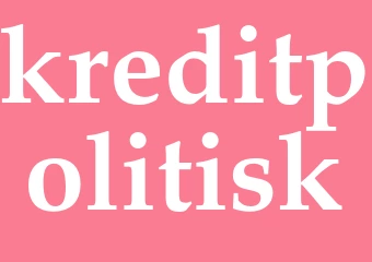 Synonym kreditpolitisk