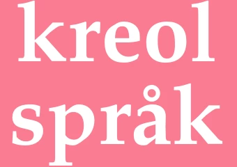 Synonym kreolspråk