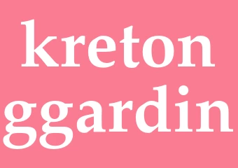 Synonym kretonggardin