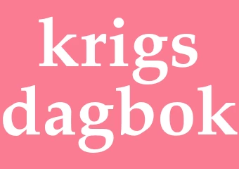 Synonym krigsdagbok