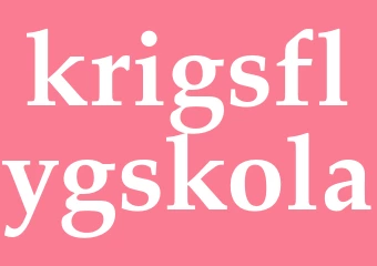 Synonym krigsflygskola