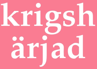 Synonym krigshärjad
