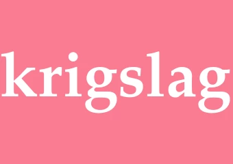 Synonym krigslag