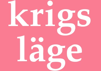 Synonym krigsläge