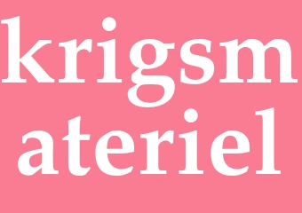 Synonym krigsmateriel