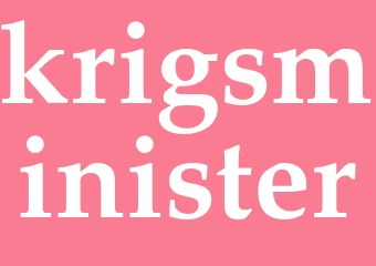 Synonym krigsminister