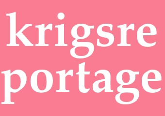Synonym krigsreportage