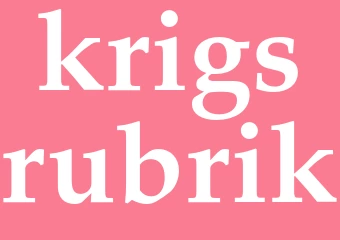 Synonym krigsrubrik