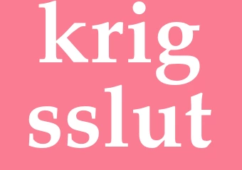 Synonym krigsslut