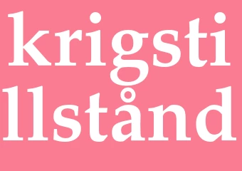 Synonym krigstillstånd
