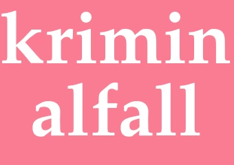Synonym kriminalfall
