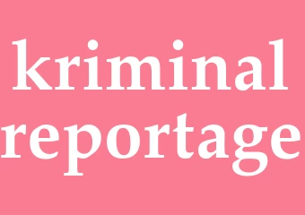 Synonym kriminalreportage