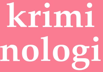 Synonym kriminologi