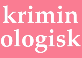 Synonym kriminologisk