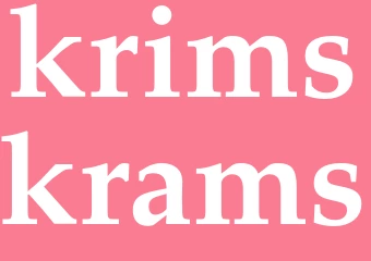 Synonym krimskrams