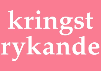 Synonym kringstrykande