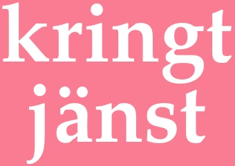 Synonym kringtjänst
