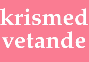 Synonym krismedvetande