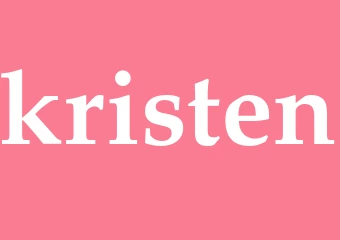 Synonym kristen