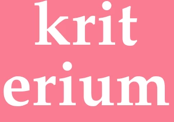 Synonym kriterium