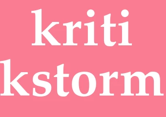 Synonym kritikstorm