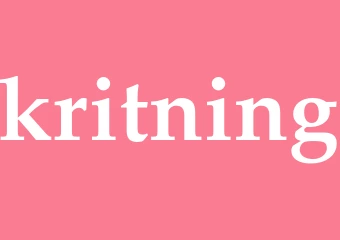 Synonym kritning