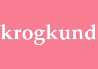 Synonym krogkund