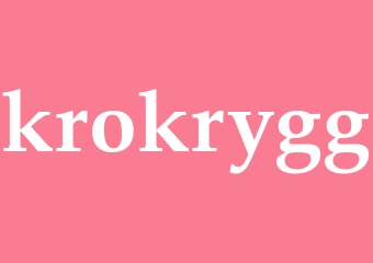 Synonym krokrygg