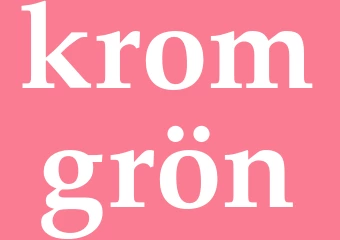 Synonym kromgrön