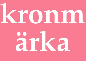 Synonym kronmärka