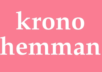 Synonym kronohemman