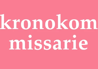 Synonym kronokommissarie