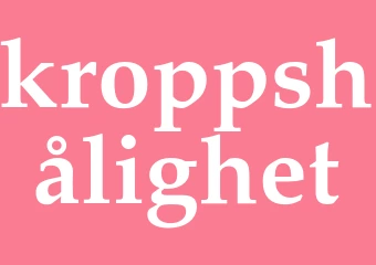 Synonym kroppshålighet