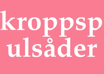 Synonym kroppspulsåder