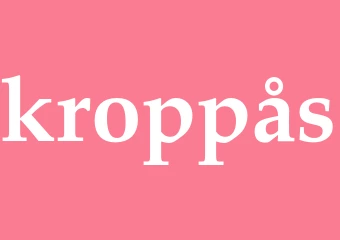 Synonym kroppås