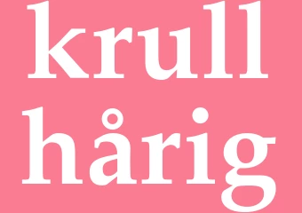 Synonym krullhårig