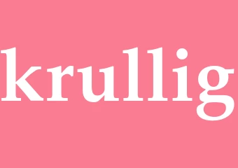 Synonym krullig