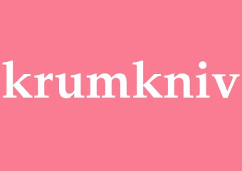 Synonym krumkniv