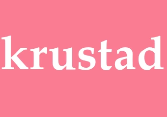 Synonym krustad