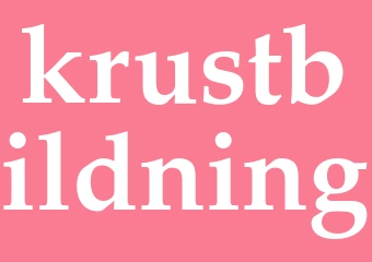 Synonym krustbildning