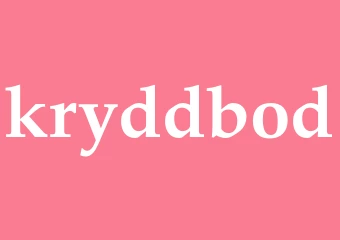 Synonym kryddbod