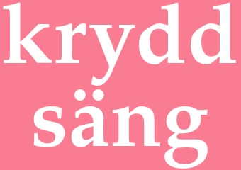 Synonym kryddsäng