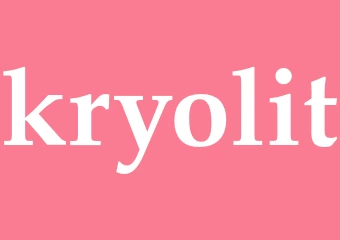 Synonym kryolit