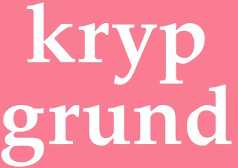 Synonym krypgrund