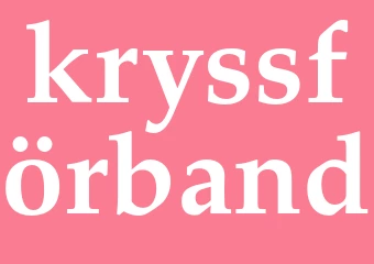 Synonym kryssförband