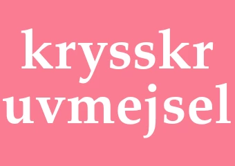 Synonym krysskruvmejsel