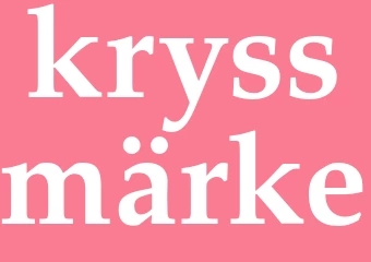 Synonym kryssmärke