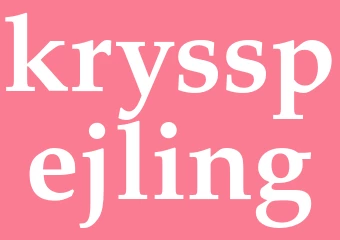 Synonym krysspejling
