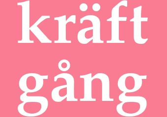 Synonym kräftgång