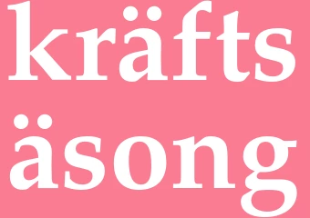 Synonym kräftsäsong